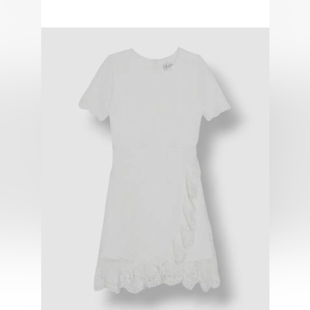 Blush Brand - NWT - Girls Size 6 White Lace Dress